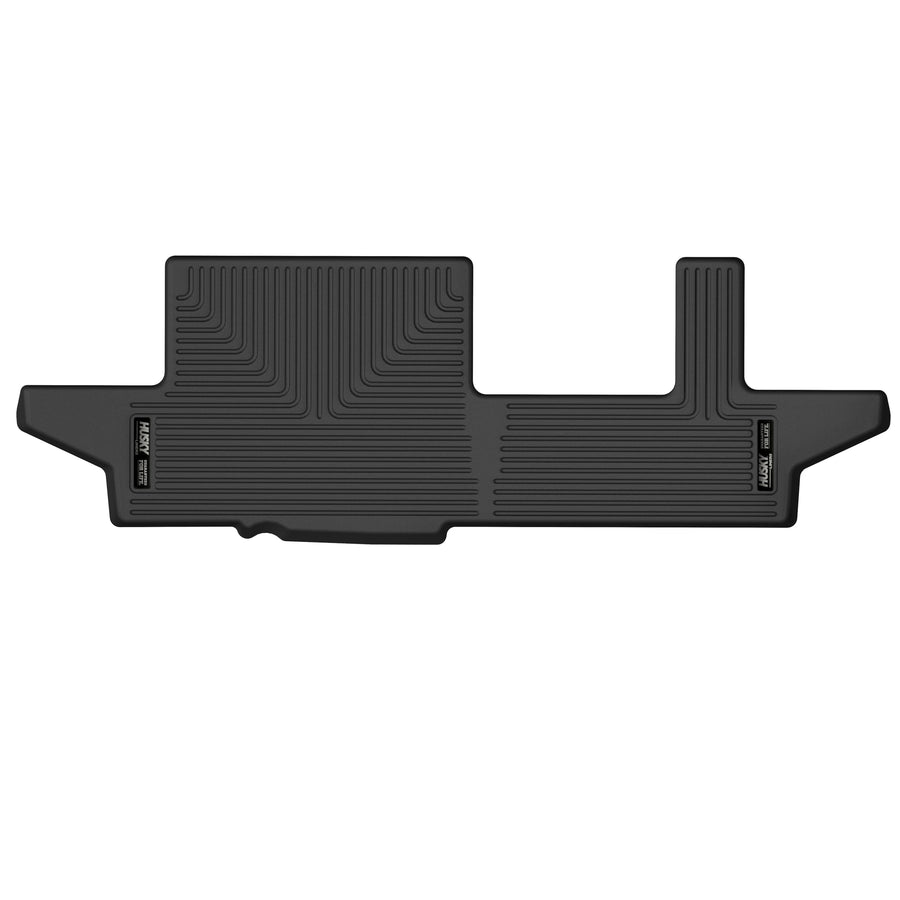 Husky Liners Floor Mats X-act Contour | Fits 2021-2025 Cadillac Escalade ESV, Chevrolet Suburban, GMC Yukon XL (w/2nd Row Bench) | 3rd Row, 1-pc Black - 52071