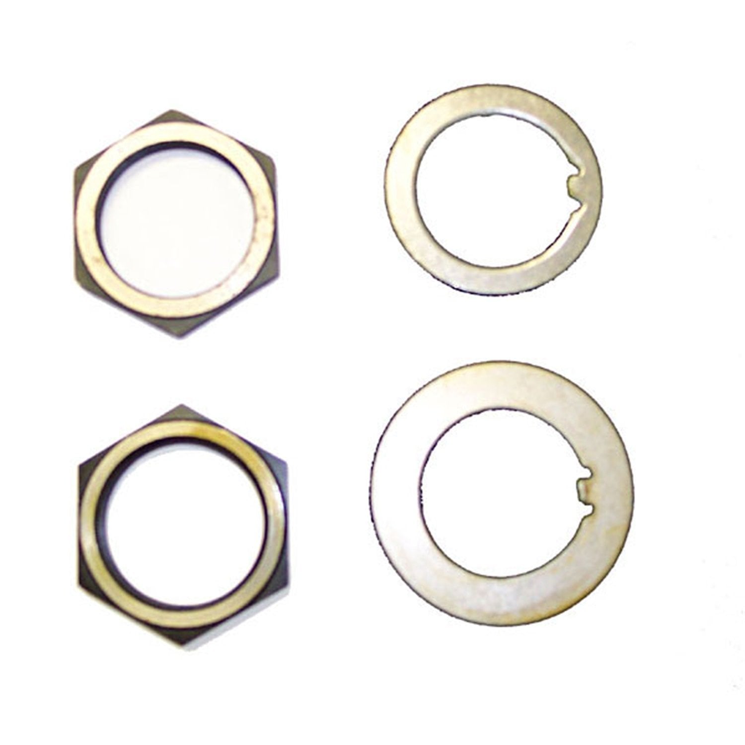 Axle Spindle Nut Kit, W/Washer | Omix-Ada | 16710.01 | OE Reference: A867K | Fits 1941-1945 Willys MB