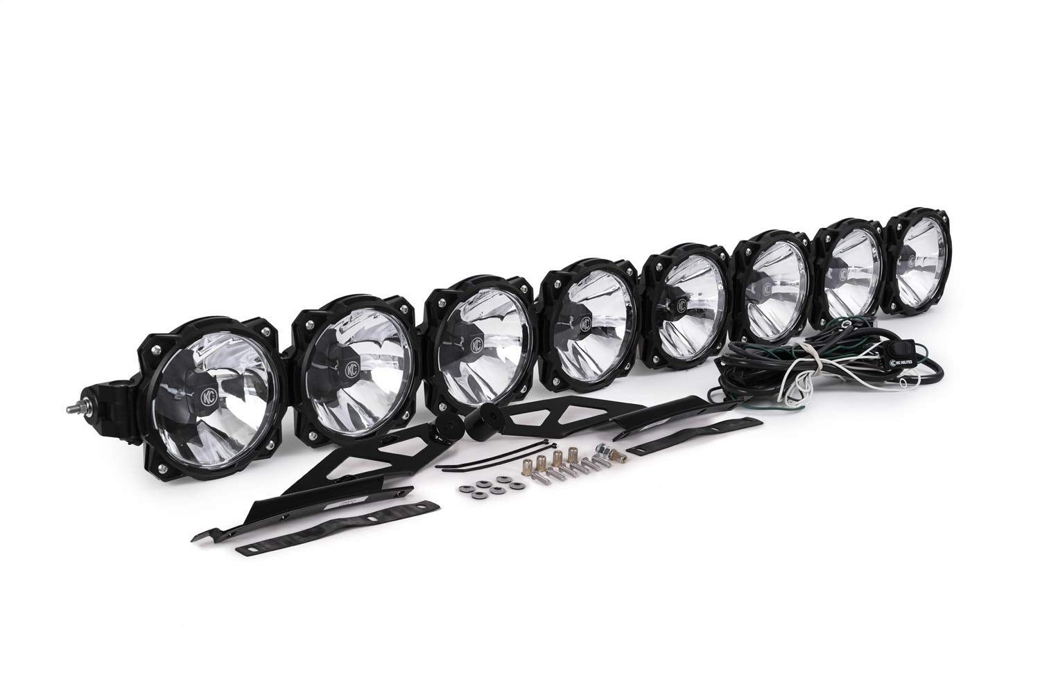 Pro6 KC HiLiTES 91331 Overhead Mounted Gravity LED 8-Light System (for Tacoma)