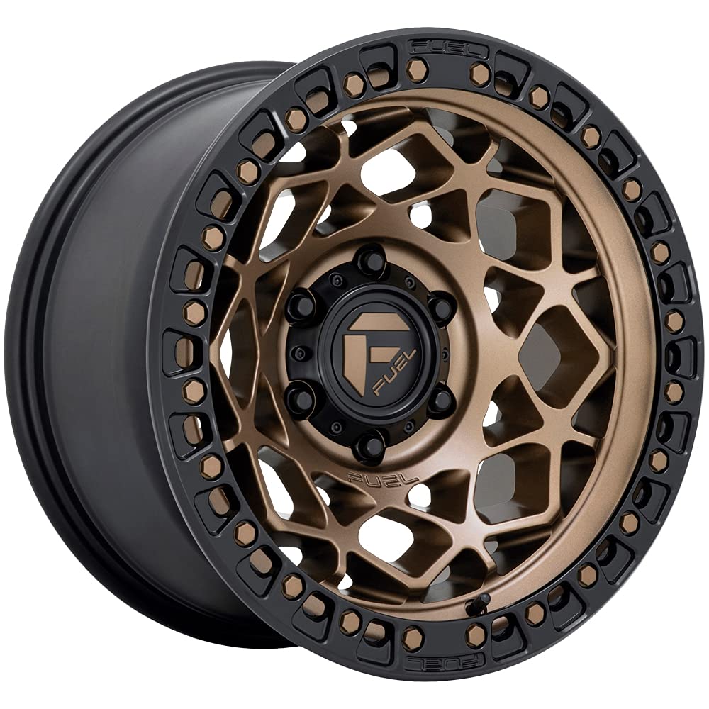 1PC Fuel D785 17X9 6X120 BRZ M-BLK-RING 01MM - D78517909450