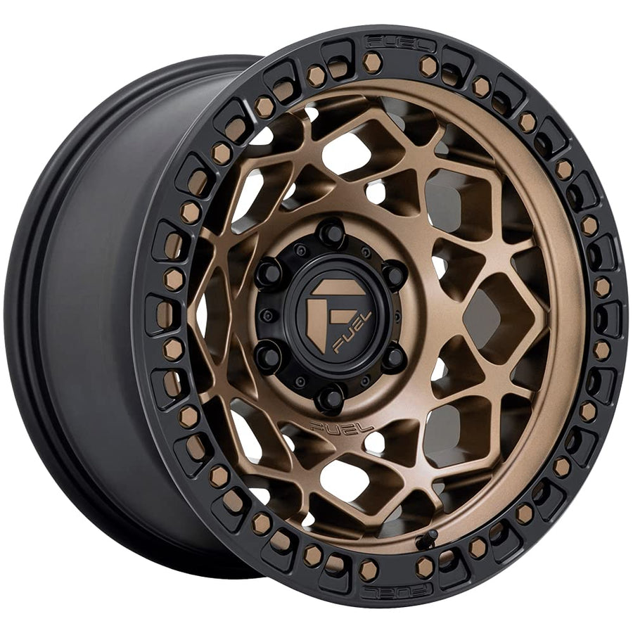 1PC Fuel D785 17X9 6X120 BRZ M-BLK-RING 01MM - D78517909450