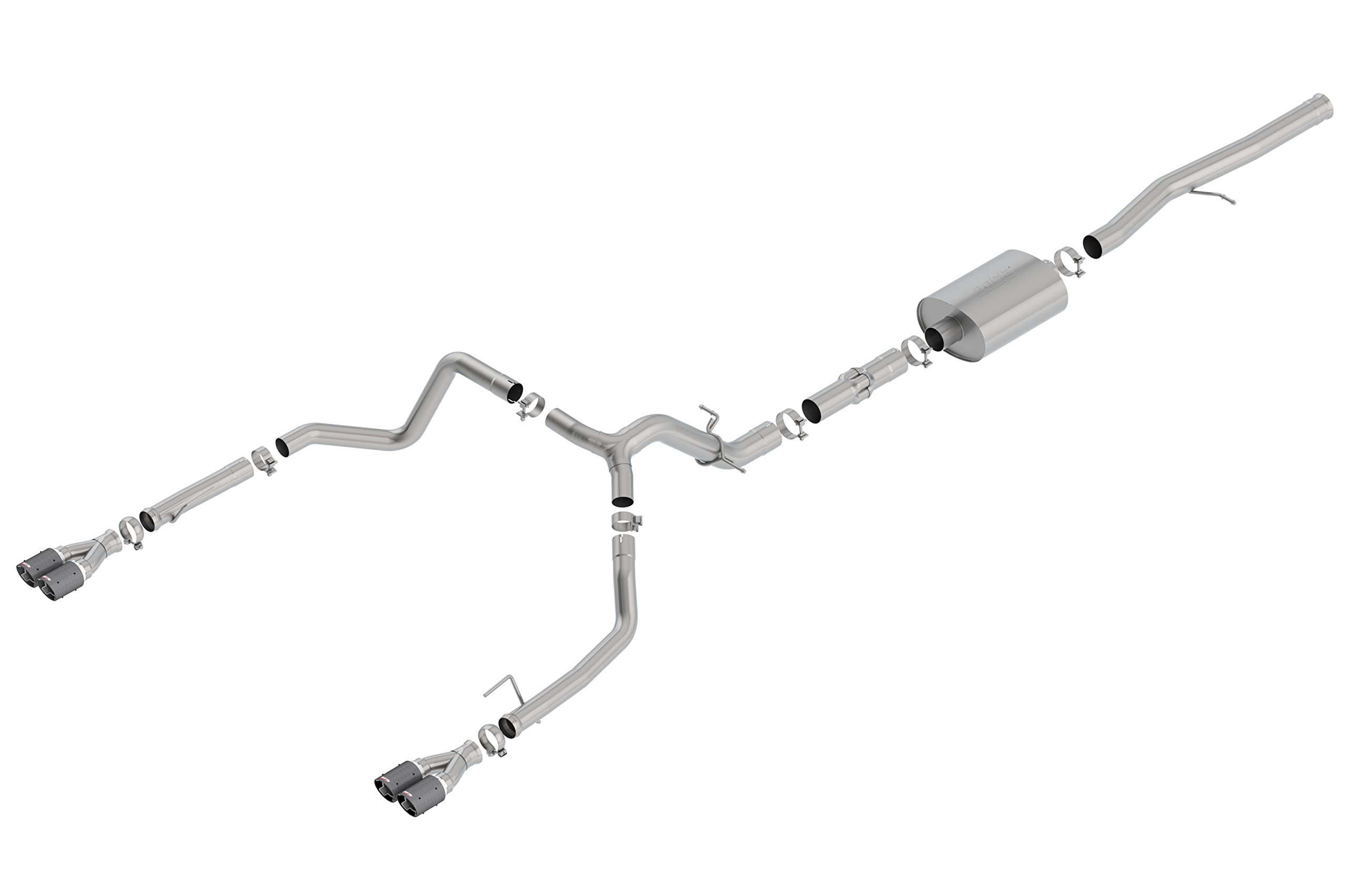 Cat Back Exhaust Silverado/Sierra 1500 6.2L ATAK 2019