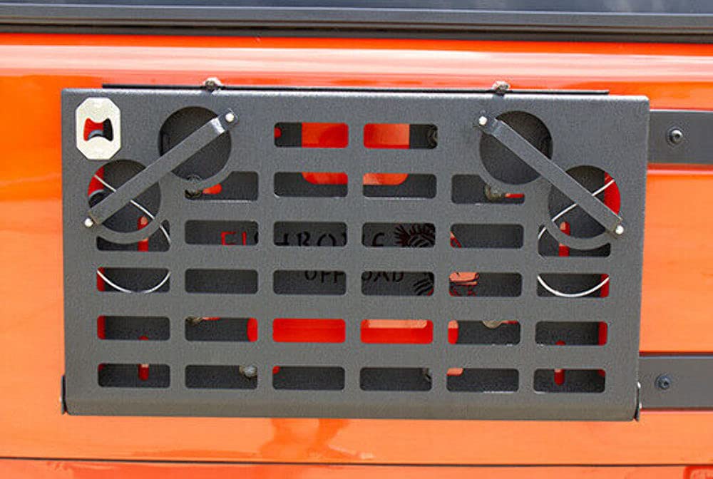 Wrangler JK 2007-18 Tailgate Table Black Powder Coat