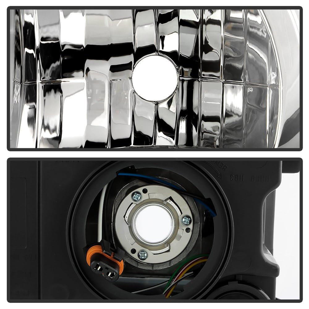 GMC Yukon & Yukon XL 2015-2020 Spyder (POE) Halogen Only (Do Not Fit Xenon HID Models) w/LED DRL & Signal Projector Headlight - Low Beam-H11(Included) ; High Beam-HB3(Included) ; - OE Left