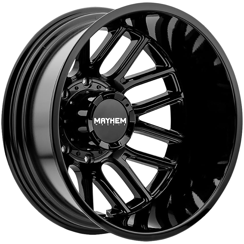 MAYHEM 8107D COGENT DUALLY Gloss Black 20X8.25 8-165.1 -192MM 121.3MM