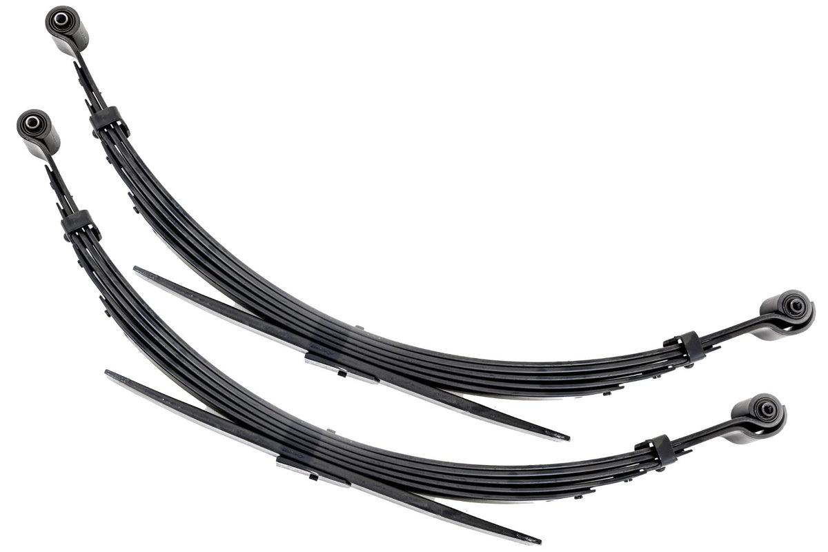 Rough Country 52" Leaf Springs Rear for Chevy Suburban & GMC Blazer Truck C15/K15 (1973-1987) with 4" Lift - Set of 2