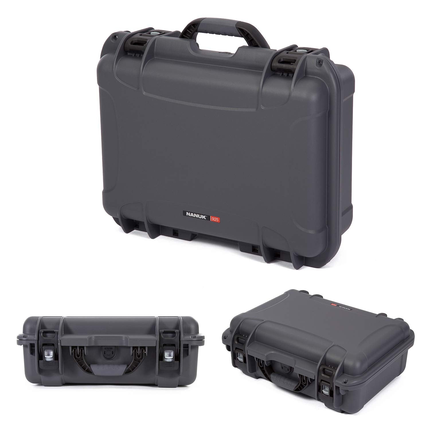 Nanuk Waterproof Hard Case 925 with Foam Insert for DJI Mavic Air 2 + Smart Controller - Graphite (925-MAVIA27)