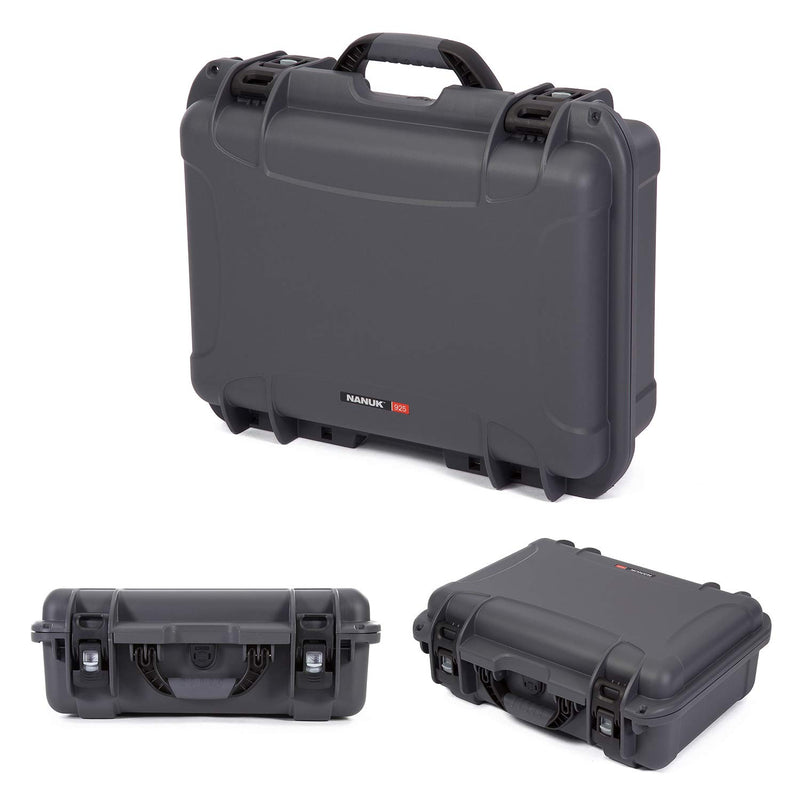Nanuk Waterproof Hard Case 925 with Foam Insert for DJI Mavic Air 2 + Smart Controller - Graphite (925-MAVIA27)