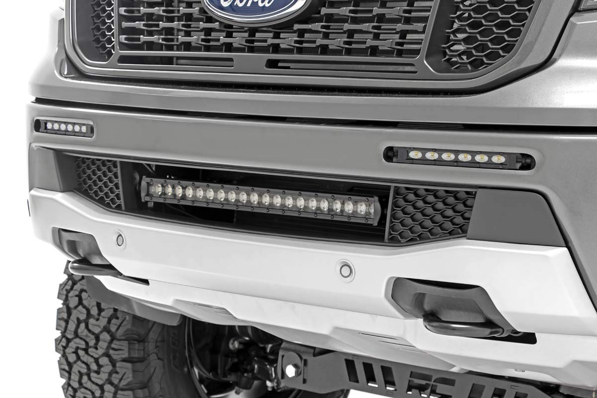 Rough Country 6" Dual Slimline LED Bumper Kit for 2019-2023 Ford Ranger - 70829
