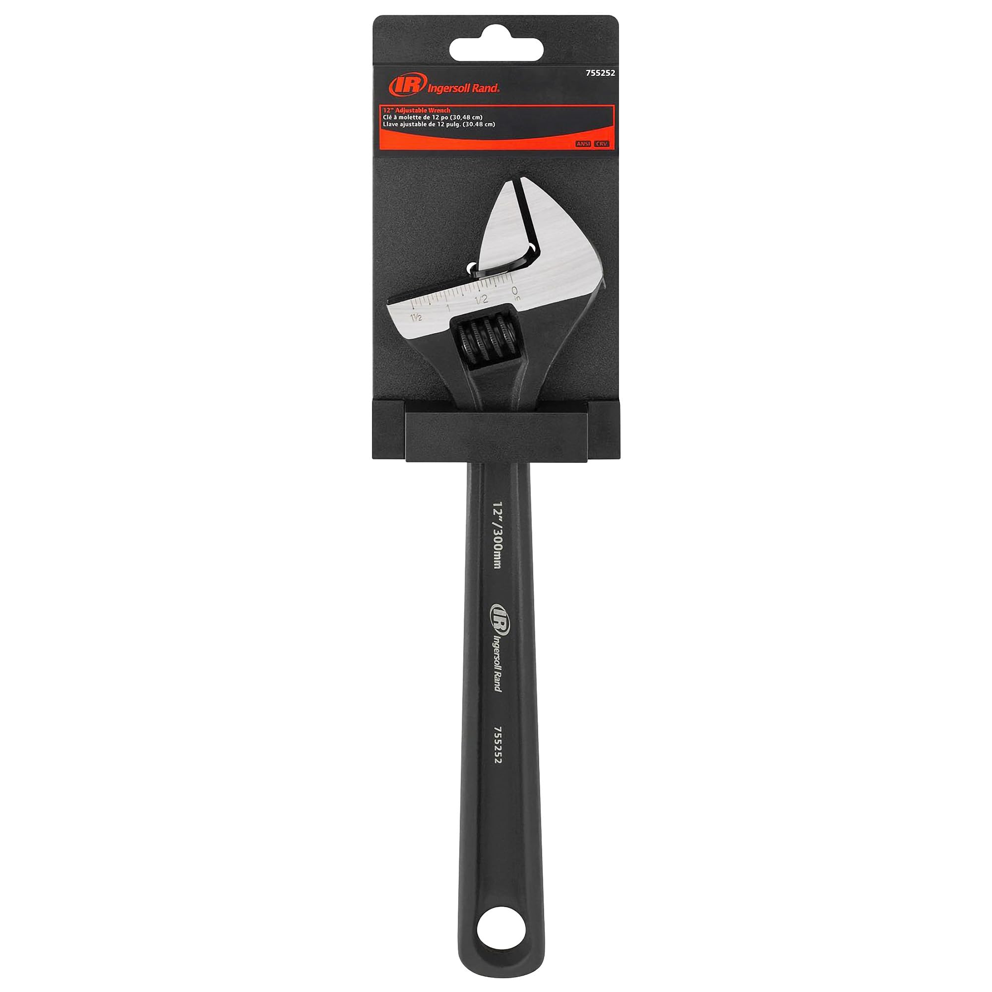 12 Inch Ingersoll Rand Adjustable Wrench - 755252