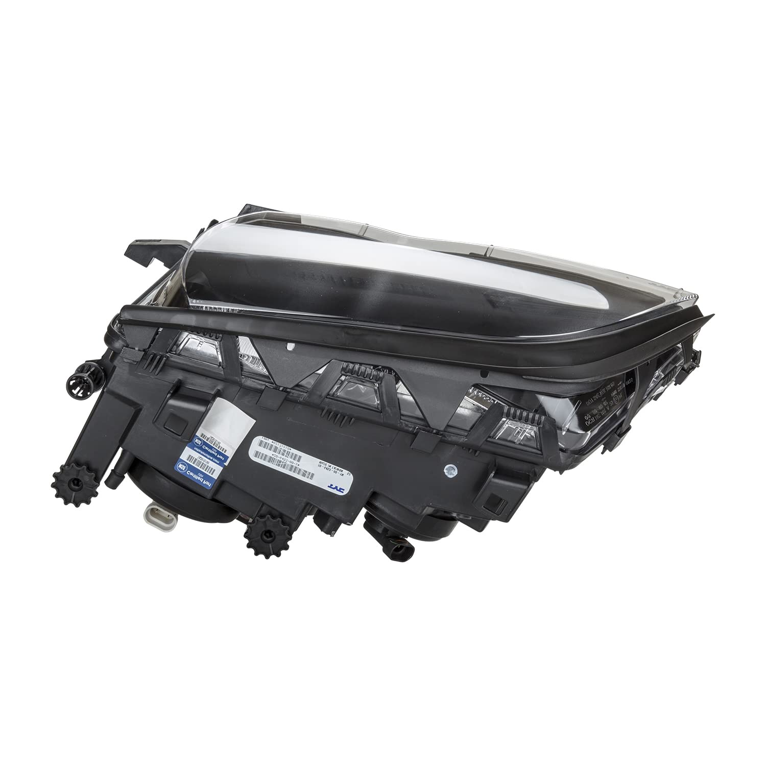 Left TYC Headlight Assembly Compatible with 2002-2005 BMW 3 Series