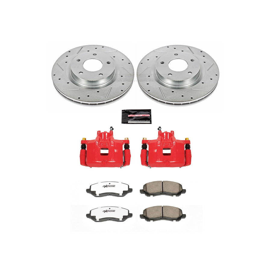 Z26 Street Warrior Power Stop KC3032B-26 Brake Kit Front Dodge
