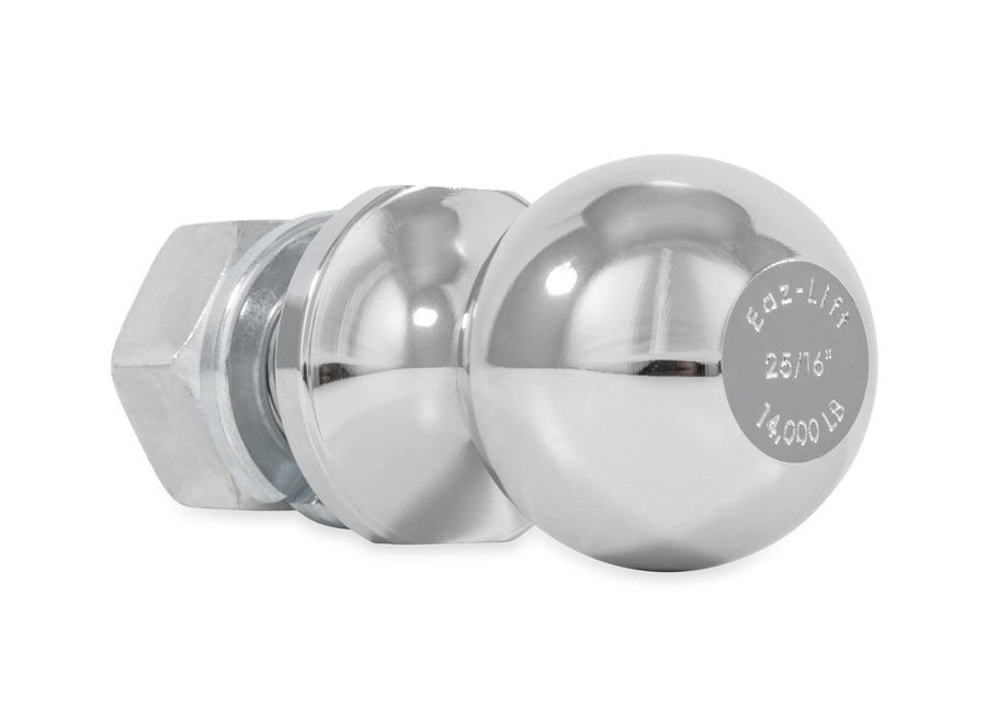 Chrome Hitch Ball, Rated 14000lb, 2-5/16" x 1-1/4" x 2-1/2"