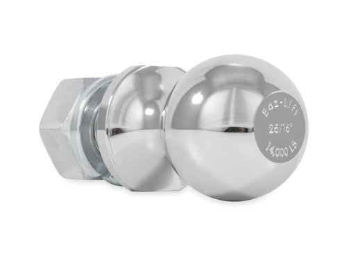 Chrome Hitch Ball, Rated 14000lb, 2-5/16" x 1-1/4" x 2-1/2"