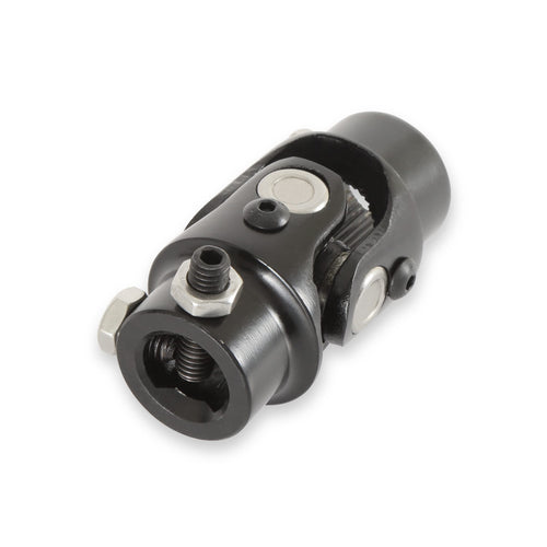 Holley 320-102 U-Joint, 36 Spline 13/16 Inch to 3/4 Inch DD - Black Zinc