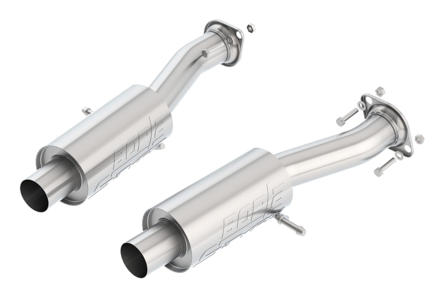 BORLA Performance Exhaust 60634 Resonators 2015-2021 Jeep Grand Cherokee SRT WK2 6.4L V8 Automatic Transmission All Wheel Drive Equipped With BORLA Systems. Does NOT Fit Competitors Or O.E. Systems.