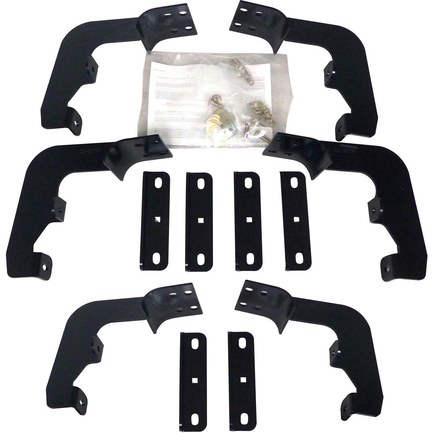 Westin Premier 22-2075 Oval Nerf Bar Mount Kit fits 2015-2025 Colorado Canyon Crew Cab Black Pair