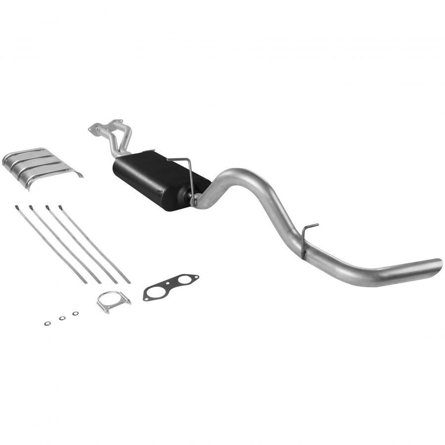 Flowmaster 17165 Cat-Back Force II Exhaust Kit 3 Inch Aluminzed Steel Compatible with 1996-1999 Chevy Tahoe/GMC Yukon 5.7L 2 Door