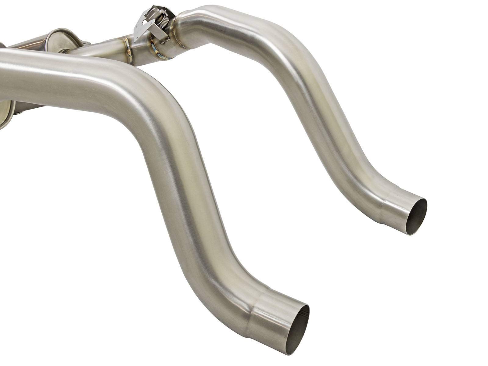 MACH Force-Xp Exhaust System aFe Power (for Chevrolet (3"-2.5", Axle-Back, Stainless Steel))