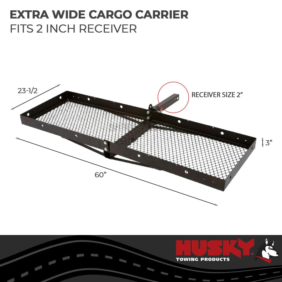 HUSKY TOWING 81148 Extra Wide Steel Cargo Carrier Liners - 500 lb. Capacity