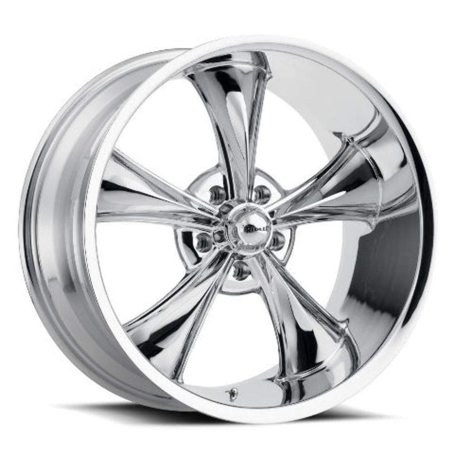 Ridler Wheels 20x10.0 695 Wheel 0mm Acorn Lug Type 5x127 CHROME CHROME