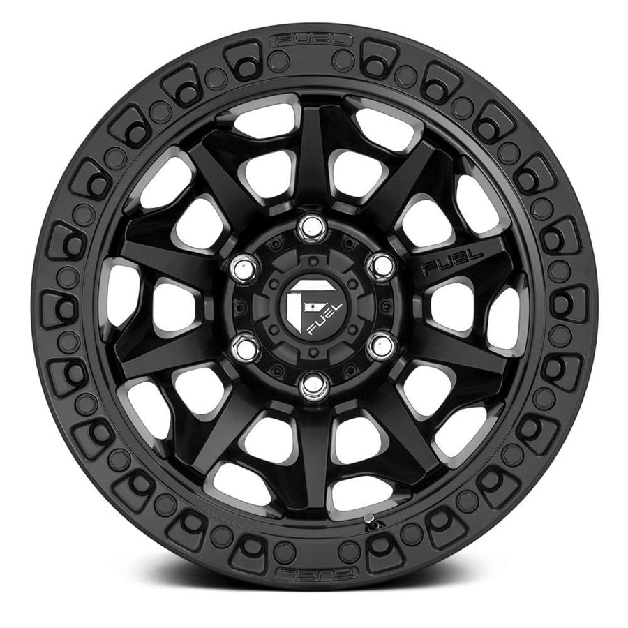 D694 COVERT FUEL OFF-ROAD 18X9, 5X5.5, 5.04, 1mm MATTE BLACK - D6941890B550