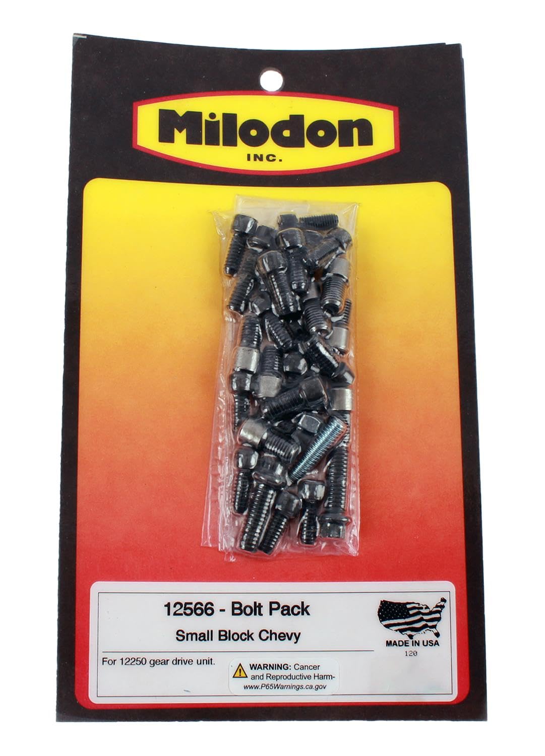 Milodon 12250 SB Chevy Bolt Pack