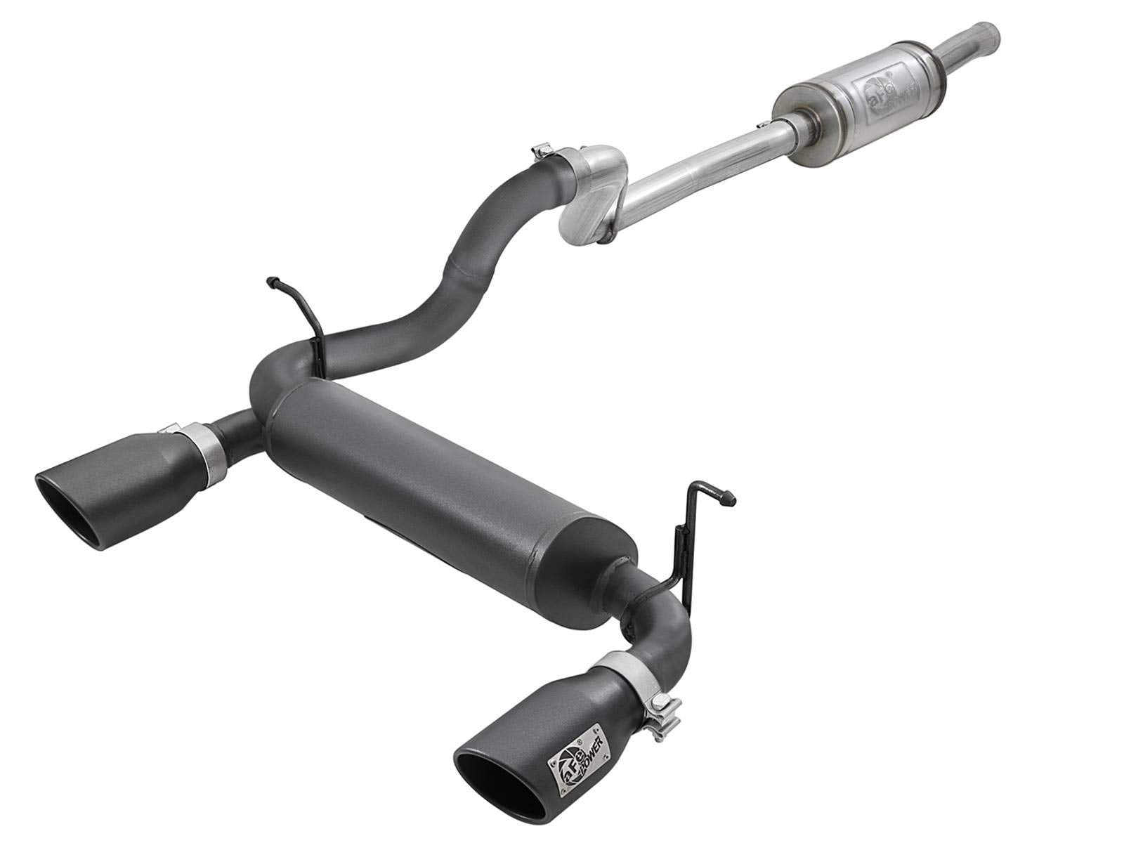 Rebel Series aFe Power 49-48066-B Performance Cat-Back Exhaust System