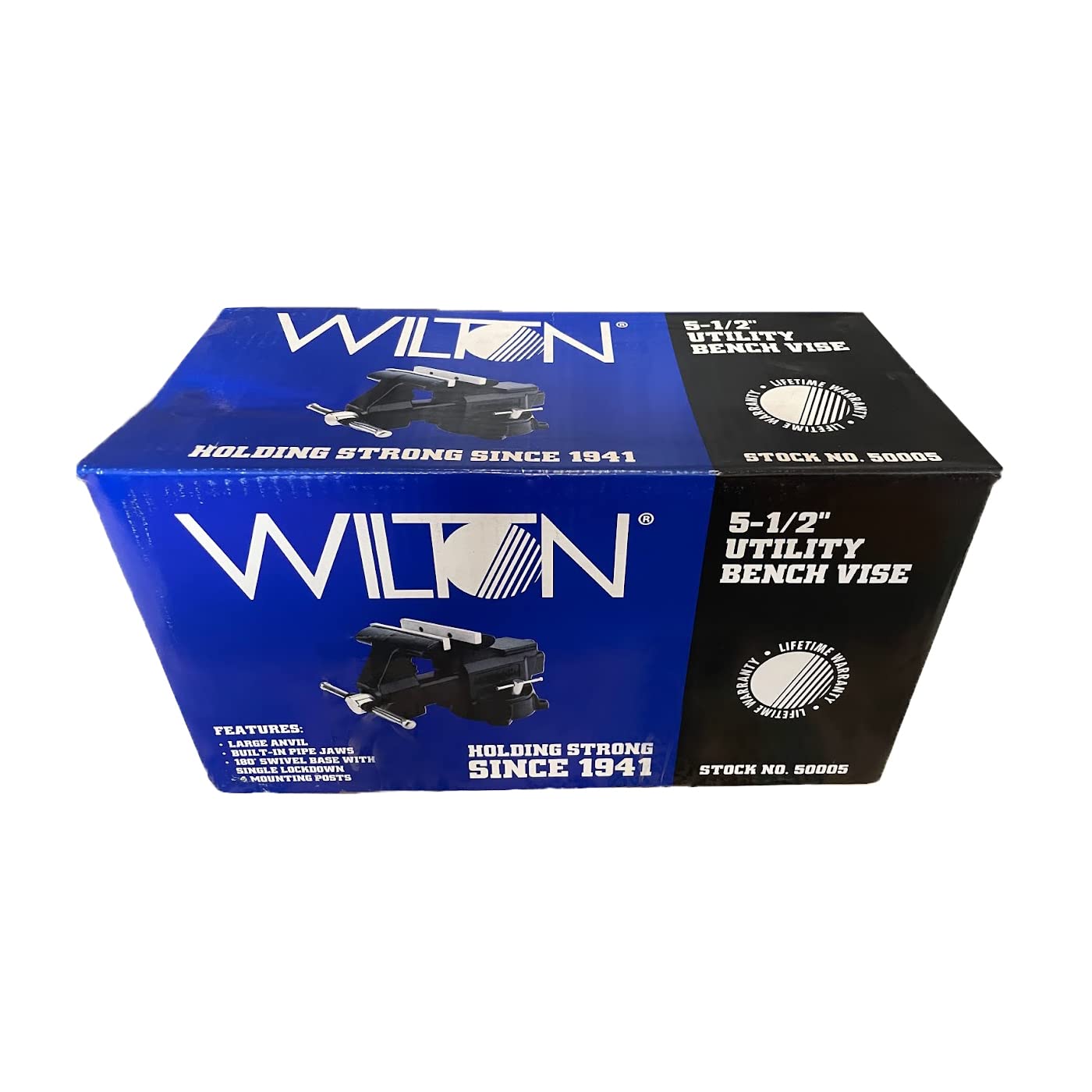 Special Edition Wilton Bench Vise, 5-1/2" Jaw Width, 5" Jaw Opening, 3-1/4" Throat (50005)