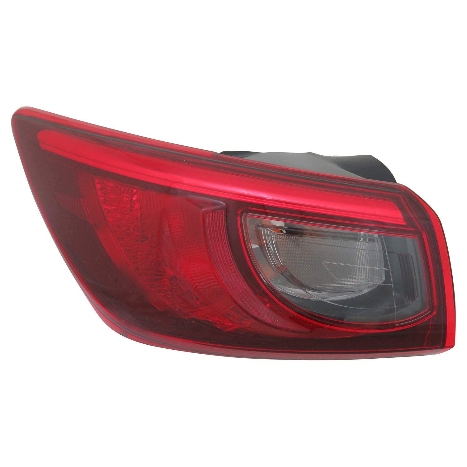 Left TYC Tail Light Assembly Compatible with 2016-2021 Mazda CX-3