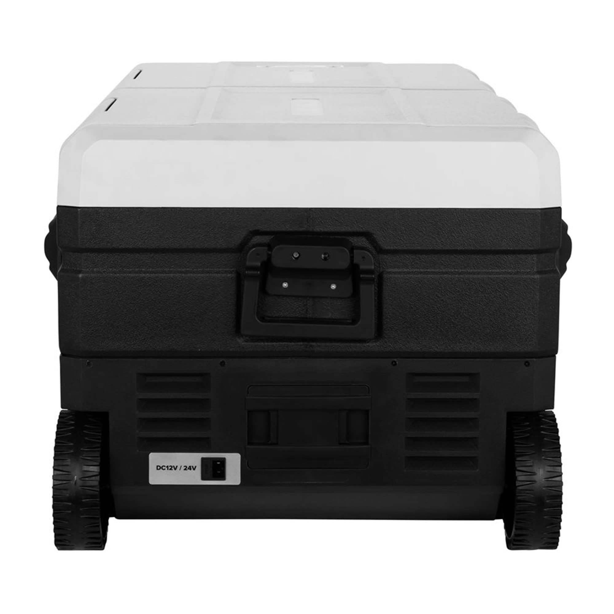 CAM-950 Camco 51522 Portable Refrigerator, AC 110V/DC 12V Compact Fridge/Freezer with Dual Zone Cooling, 95-Liter - Keeps Food and Drinks Cold While On-the-Go - Ideal for Road Trips, RVing, Camping