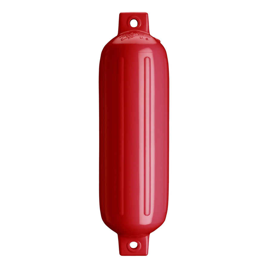 Classic Red Polyform G-4 Boat Fender