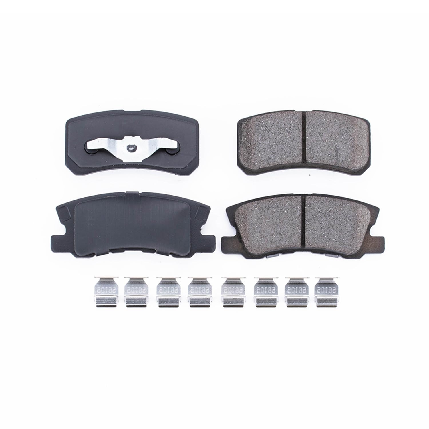 Power Stop Front Brake Kit For Chrysler 200 2011-14 |Sebring 2007-10 |Dodge Avenger 2008-14 |Caliber 2008-09 |Jeep Compass 2007-17 - Brake Pads Ceramic With Installation Hardware, 17-868