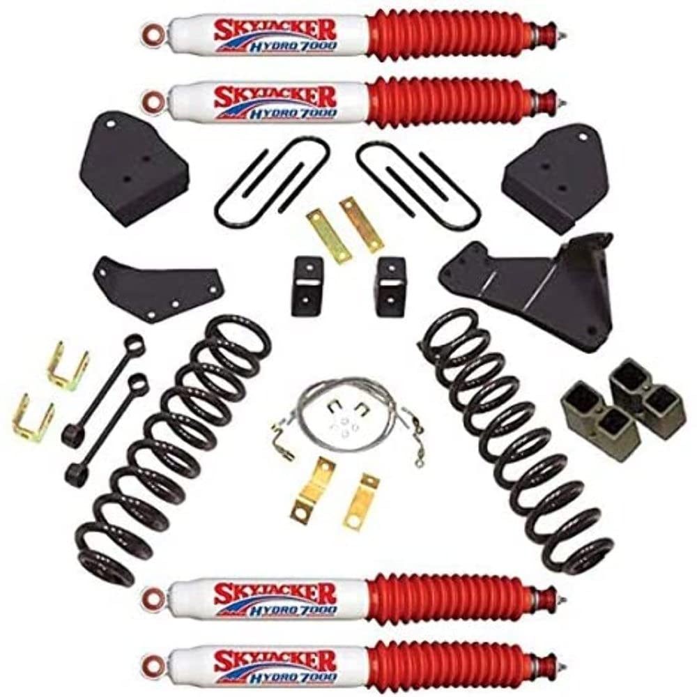 Suspension Lift Kit w/Shock Skyjacker F8651K-H 6 in. Lift. Incl. Front Coil Springs Rear Blocks