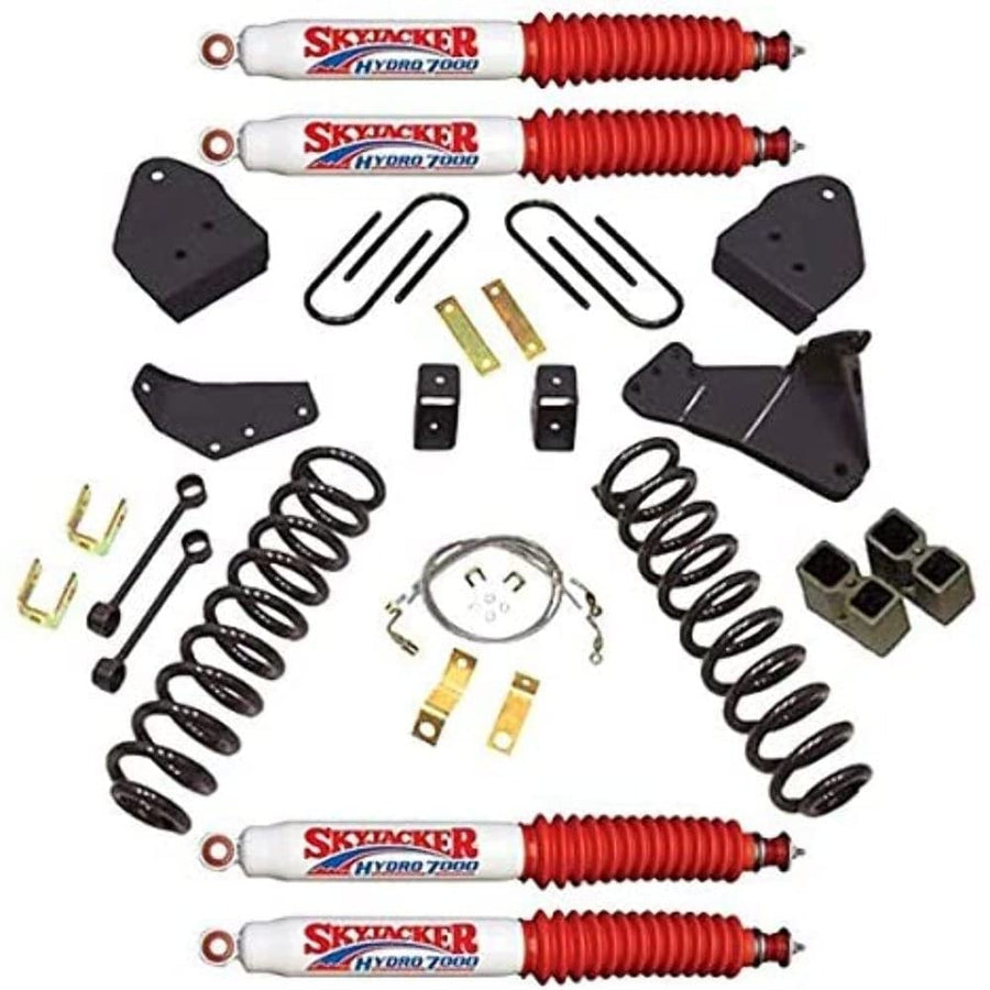 Suspension Lift Kit w/Shock Skyjacker F8651K-H 6 in. Lift. Incl. Front Coil Springs Rear Blocks
