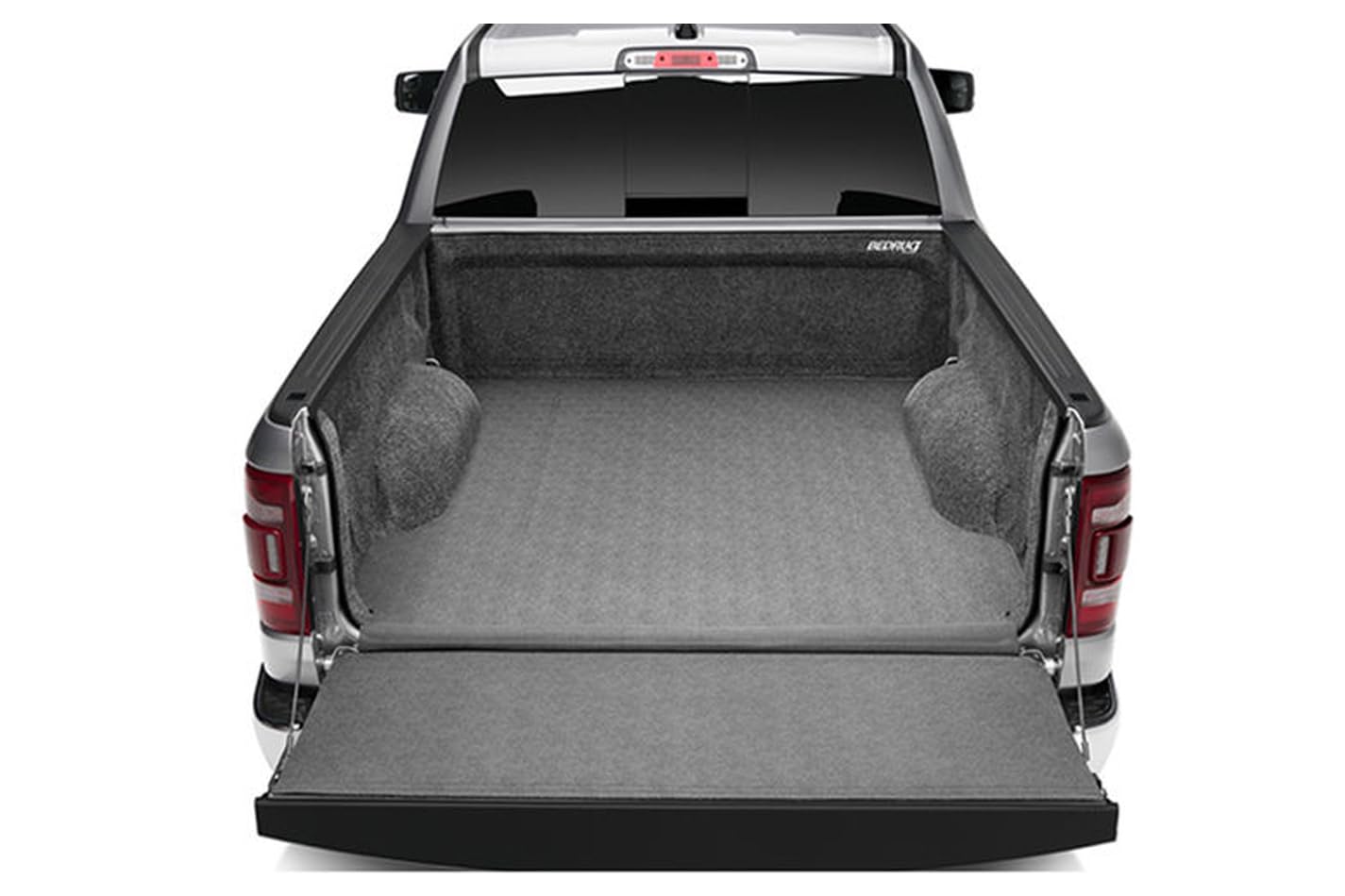 Impact BedLiner Bedrug | Fits 2019-2025 Ram 1500 76.3 Bed (New Body Style) | Charcoal Grey, ILT19SBK