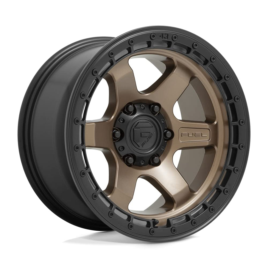 1PC Fuel D751 17X9 6X5.5 MT-BRNZ-BBR -12MM - D75117908445