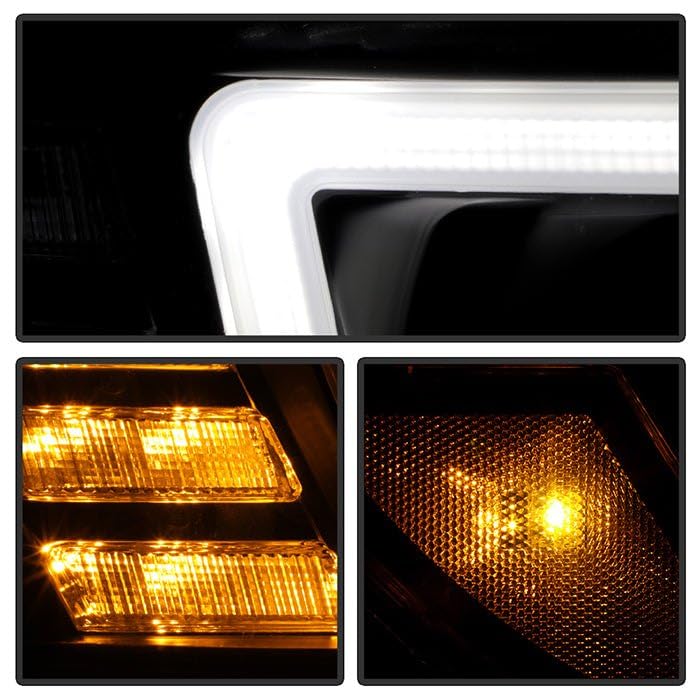 Headlights Spyder Signature (PRO-YD-PB38600-R-BK)