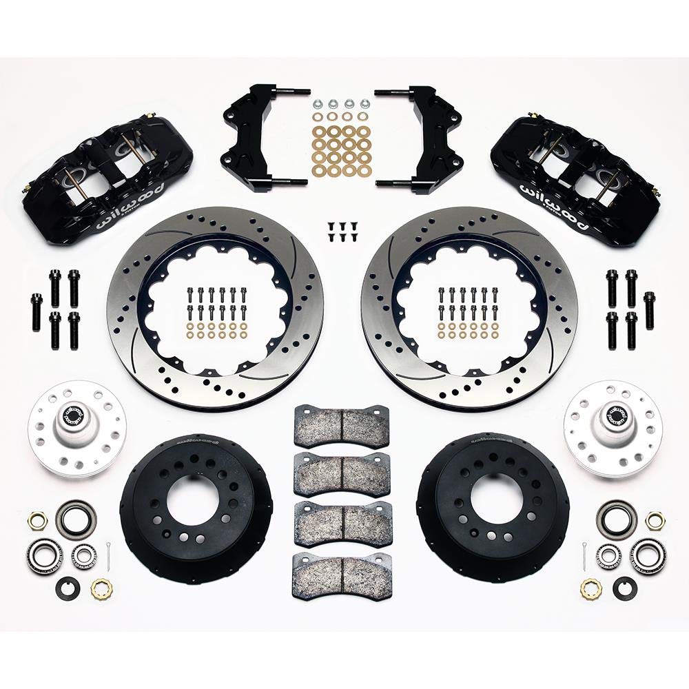 Front AERO6 Hub Kit,14.00,Drilled