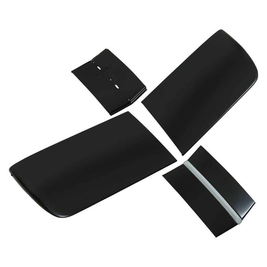 Fulton Style Brothers Trucks WSV53ST Outside Windshield Visor - Steel