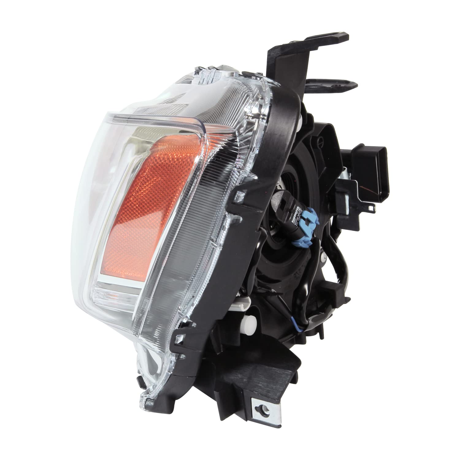 Left TYC Headlight Assembly Compatible with 2009-2015 Mitsubishi Lancer