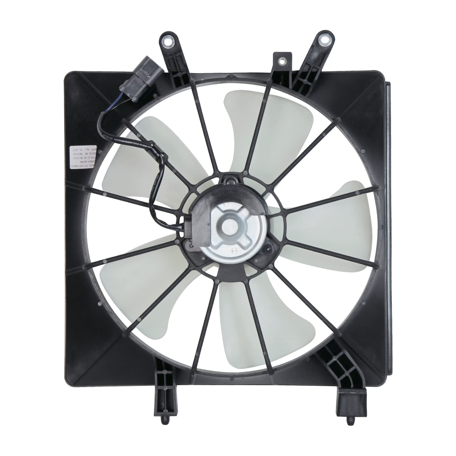 Cooling TYC Fan Assembly 600380 (600380), Black