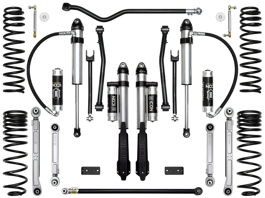Stage 7 Suspension System, ICON 2.5" Lift, Billet UCA, Compatible with 2020-Up Jeep Gladiator, K22107