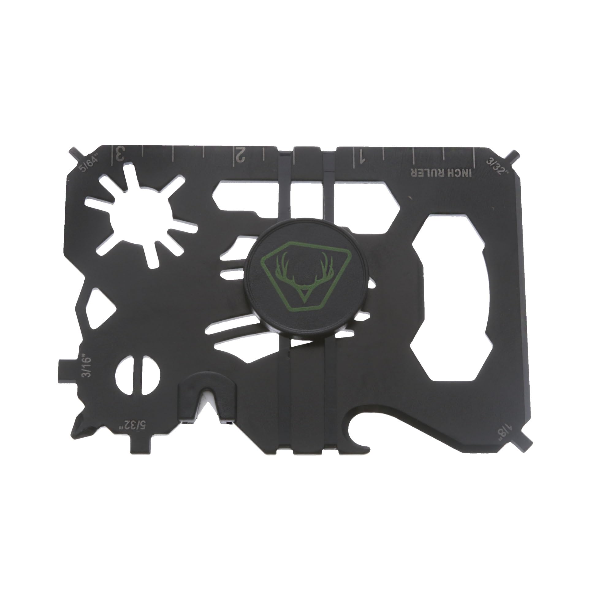 HME Hunting Compact Lightweight Multi-Functional 20-in-1 Pocket Wallet Tool for Bows & Arrows