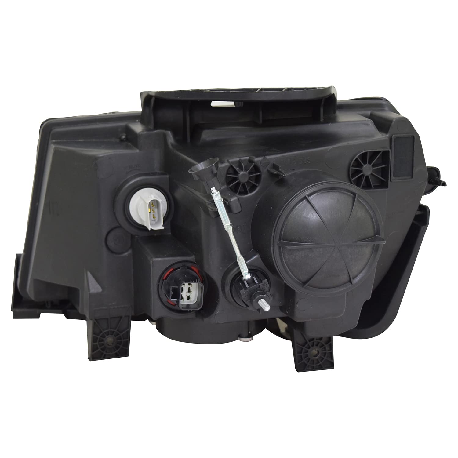 Right TYC Headlight Assembly Compatible with 2014-2015 Chevrolet Camaro