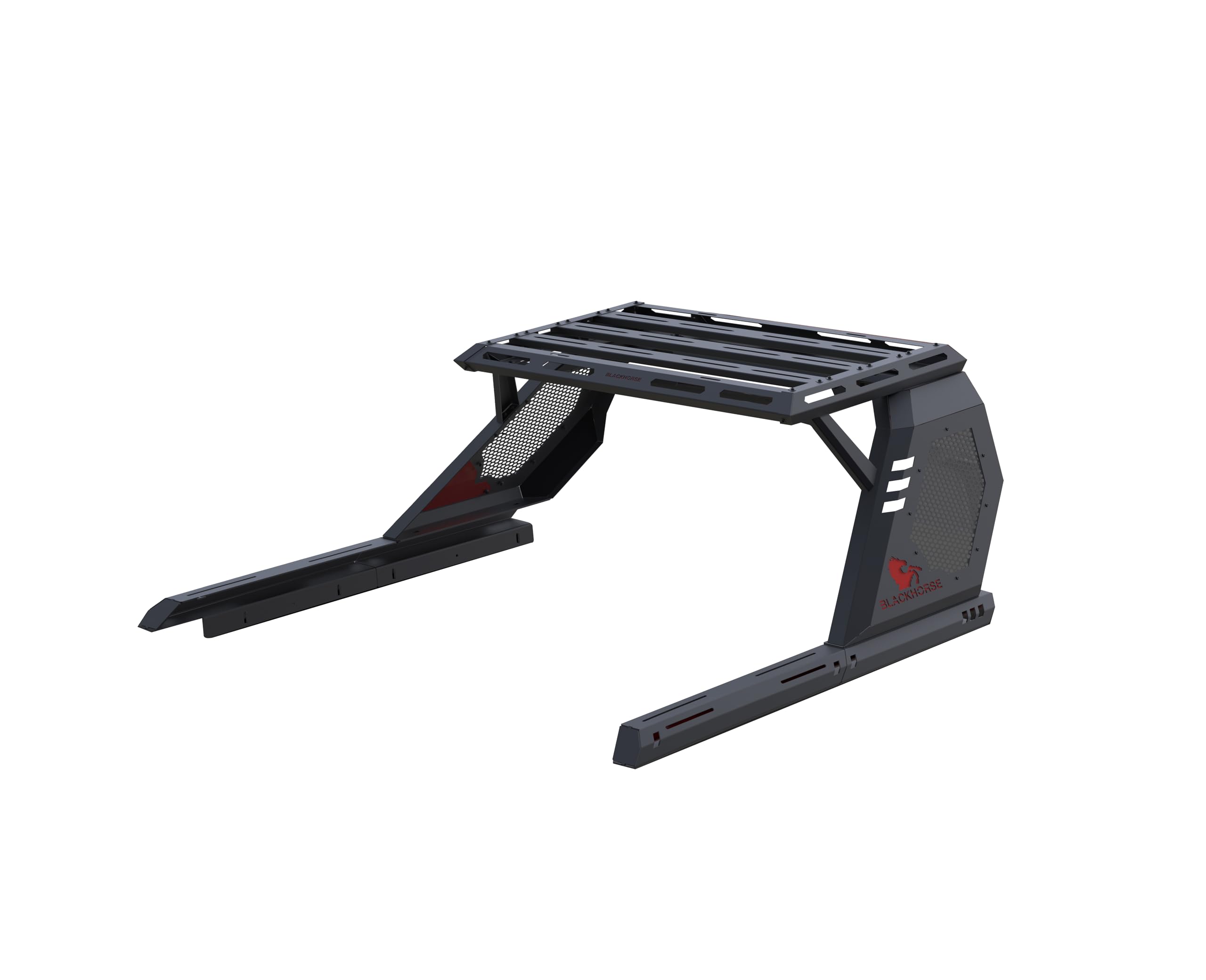 Vigor Roll Bar Black W/Vigor Basket Modular Compatible with 2005-2021 Nissan Frontier-VIRB07BA3