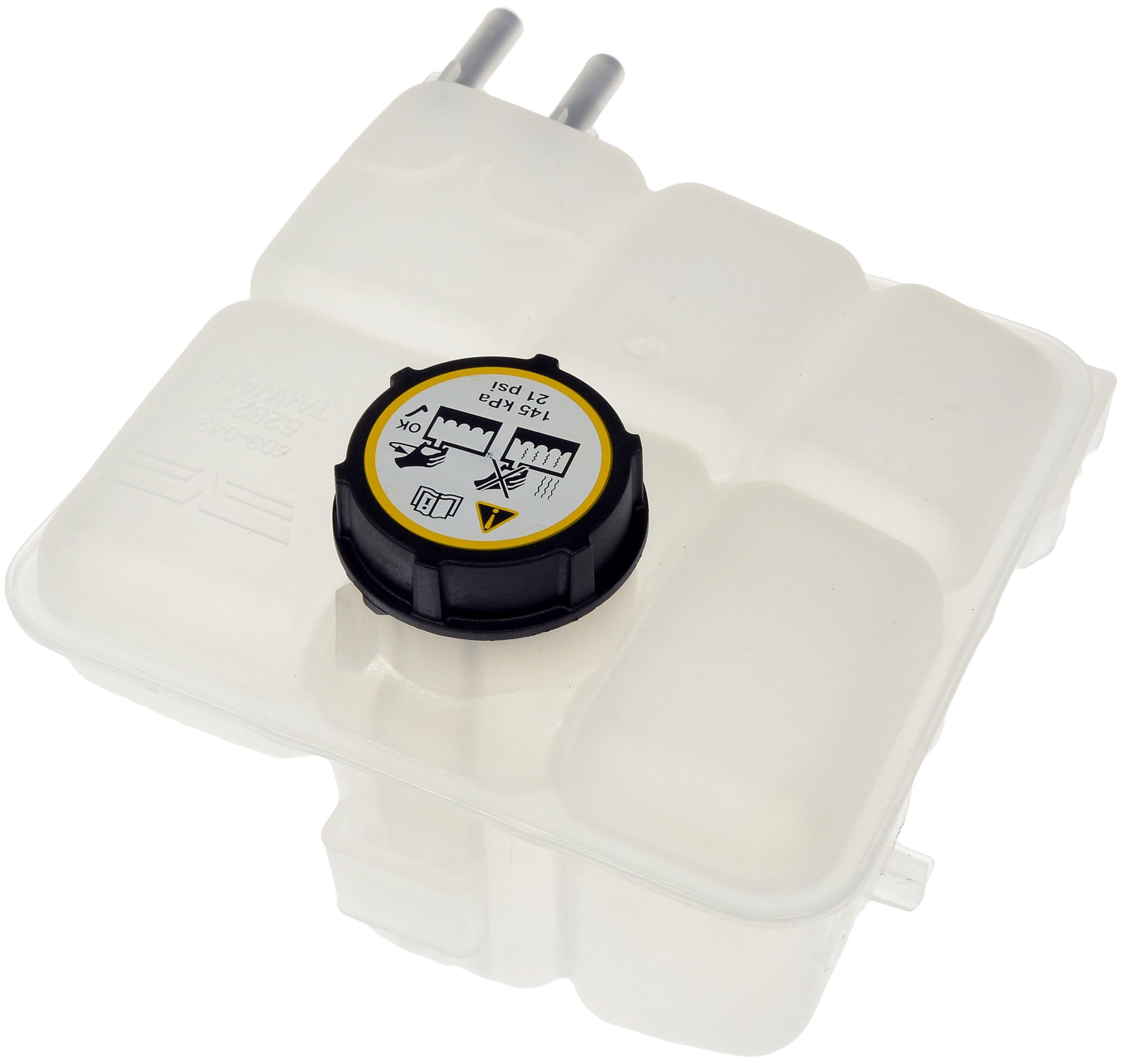 Dorman Front Pressurized Coolant Reservoir 603-043 with Cap Compatible with Select Mazda Models