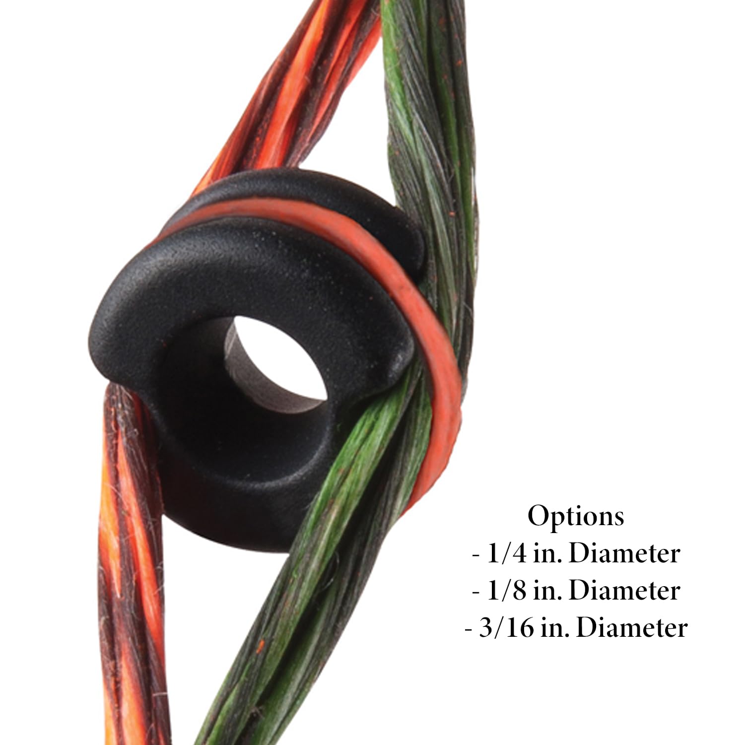TRUGLO Peep Pro Centra Durable Lightweight Effective Versatile Easily Attached Hunting Archery Peep Sight, 1/8" Diameter