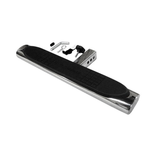 Off Road Black Horse HS28OVSS 2' Oval Stainless Steel Rear Hitch Step