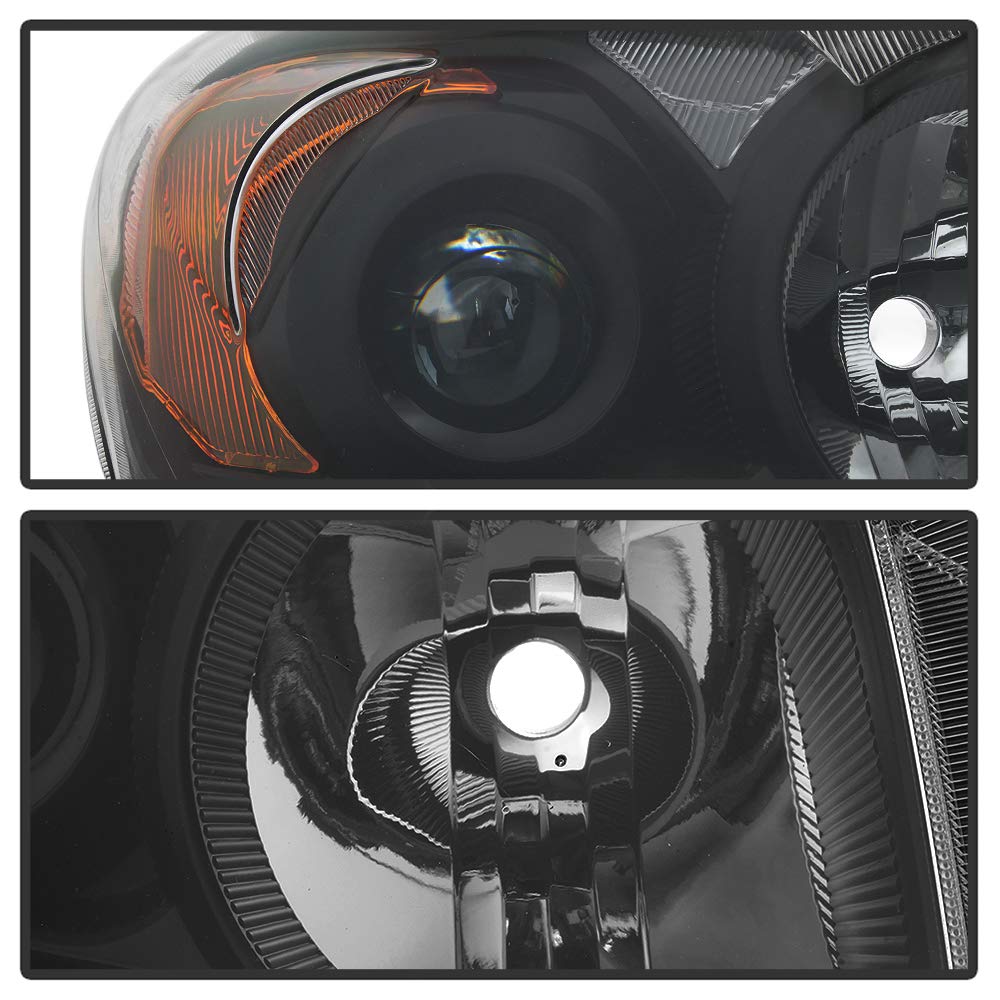 09-12 Toyota RAV4 OEM Style Black Headlights - xTune (HD-JH-TRAV409-AM-BK)